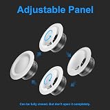 Hon&Guan 4 Inch Adjustable Round Air Vent Cover 100mm Ceiling Vent view 5