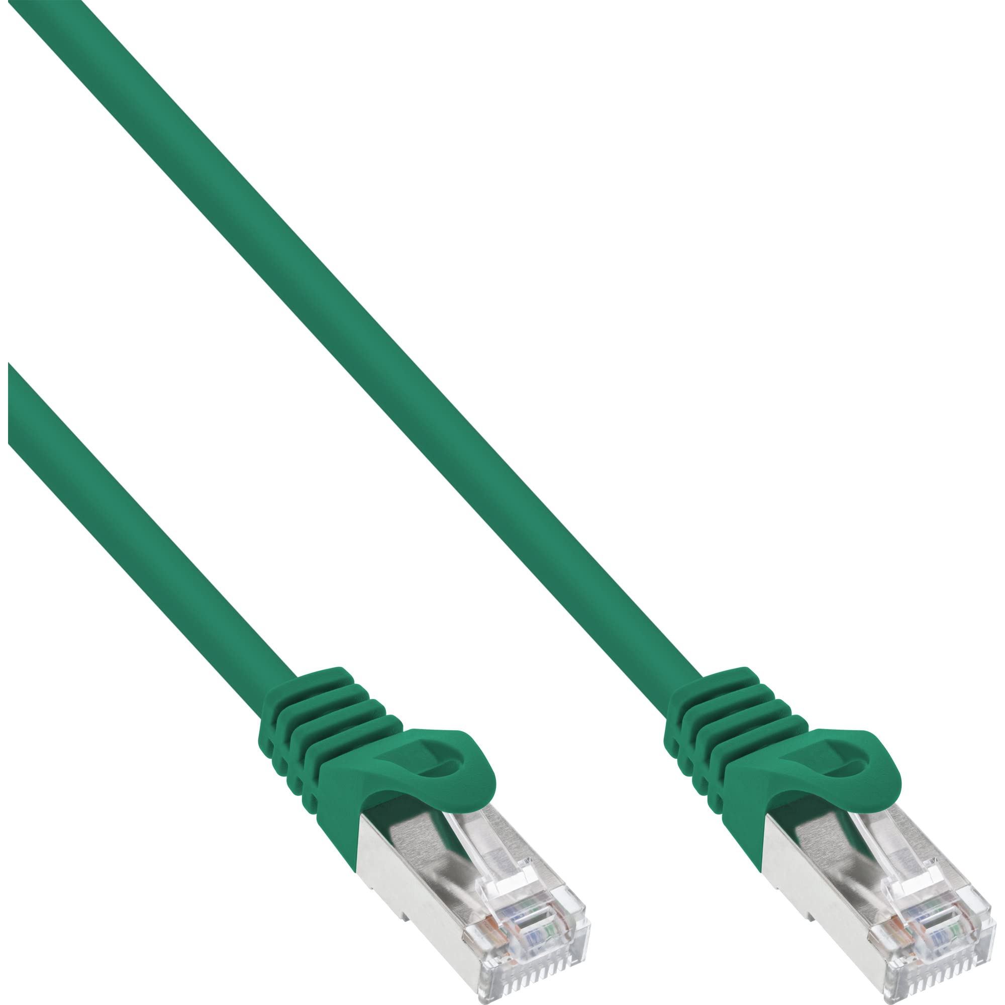 InLine® Patch cable, FTP, Cat.5e, green, 2m, InLine®