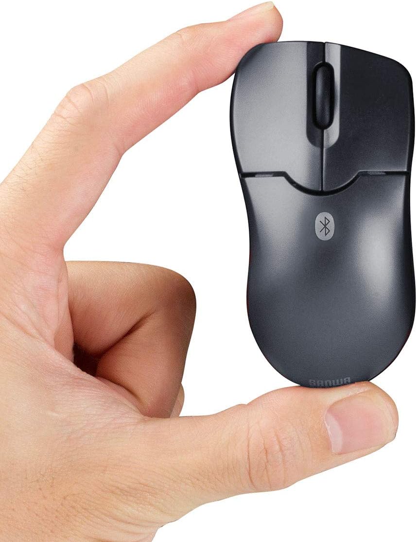 Amazon サンワダイレクト Bluetoothマウス 超小型 静音 Ipados13対応 ブルーled エルゴノミクス ブラック 400 Ma129bk サンワダイレクト パソコン 周辺機器 通販