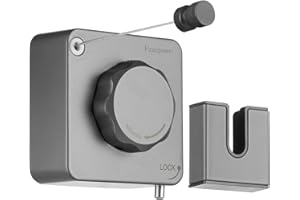 Fzaqwen Retractable Clothesline Indoor - Stainless Steel Retracting Drying Clothes Line Wall Mounted, Adjustable Invisible Retractable Steel Hanging Clotheslines for Balcony Laundry 13.8 Ft