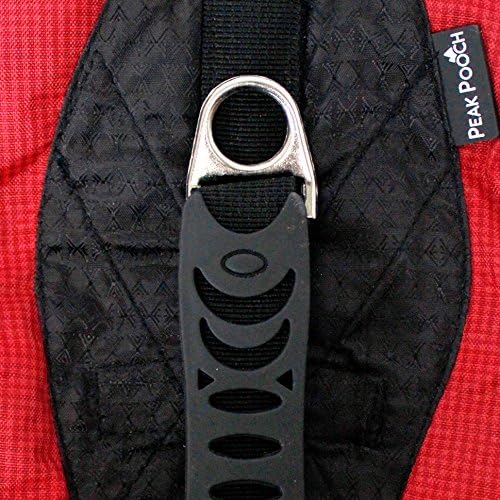 Mesh dog harness in blue, designed to fit chest girth securely.