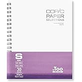 Copic Wire-Bound Sketchbook S, 5" x 7", Premium Bond Paper (157gsm), 30 Sheets, White