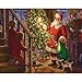 Bits and Pieces - 300 Large Piece Jigsaw Puzzle for Adults - Children Watching Santa - 300 pc Christmas, Holiday Jigsaw by Artist Liz Goodrick-Dillon
