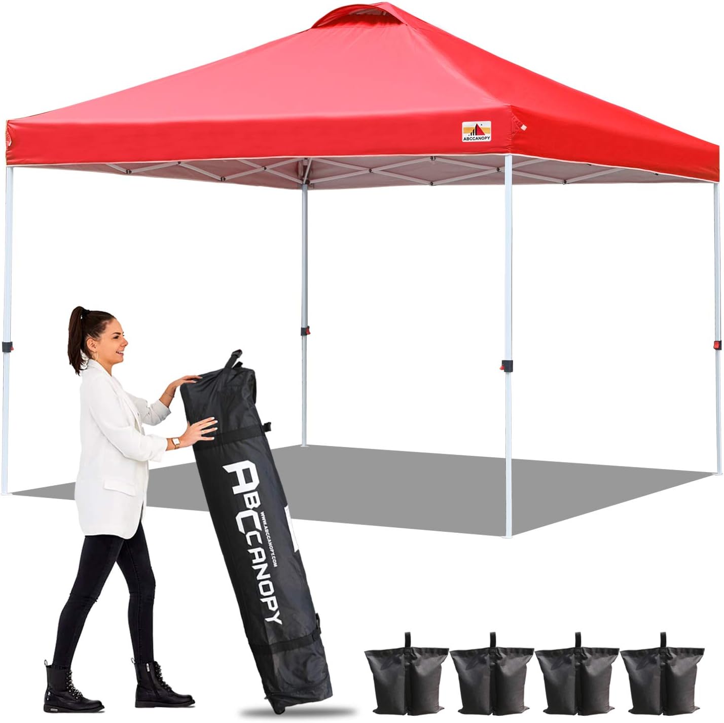 ABCCANOPY 6'x6' Pop up Canopy Instant Outdoor Tent Instant