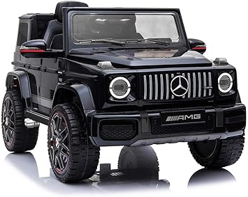 Kaufexpress Mercedes Benz G63 Amg Jeep Suv Geländewagen Kinderfahrzeug Kinderauto Elektroauto Fernbedienung Mp3 Anschluss In Schwarz