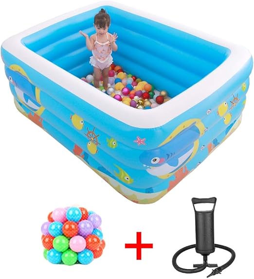 inflatable pool in shower