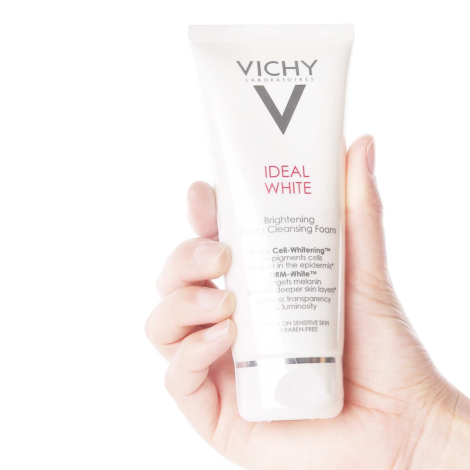 vichy ideal white brightening deep cleansing foam