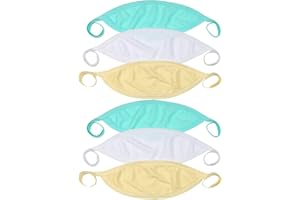 ToBeInStyle Babies' 6-Pack Comfortable Newborn Baby Belly Binder - Pastel - One Size