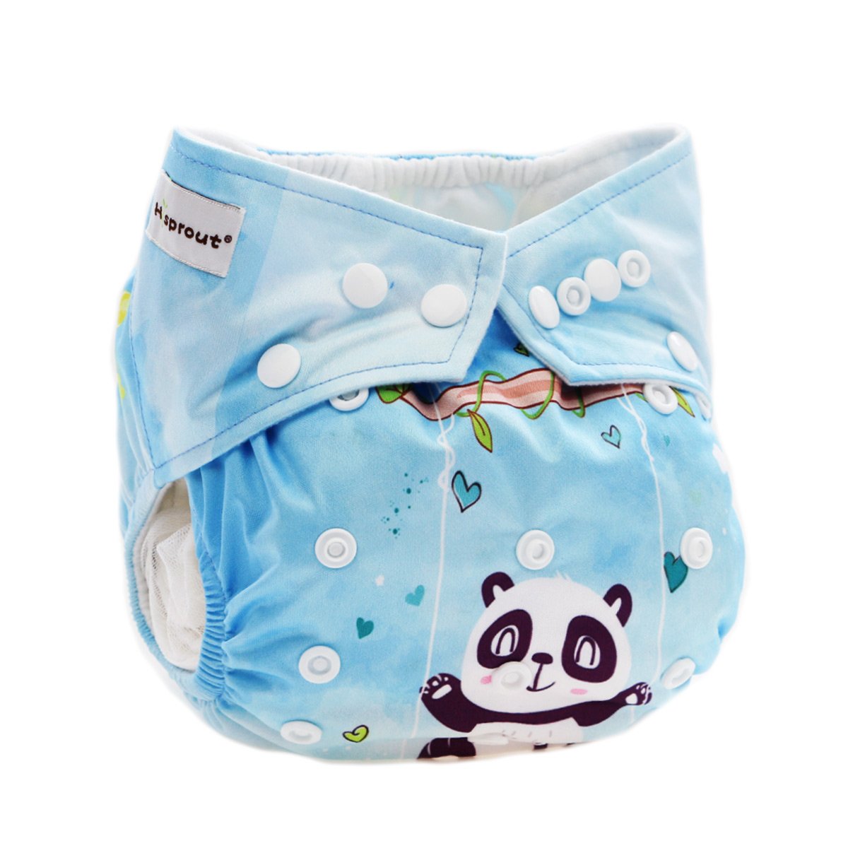 panda cloth diaper