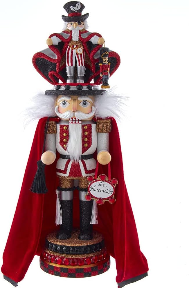 Nutcrackers - Hollywood Nutcrackers Hollywood Drosselmeyer Hat Nutcracker, 18-Inch, Multicolored