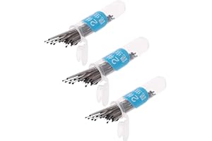 300 Pcs Insect Pins Specimen Pins Stainless Steel with Plastic Box Resin for Head for Entomology Dissection for Butte, Scienc