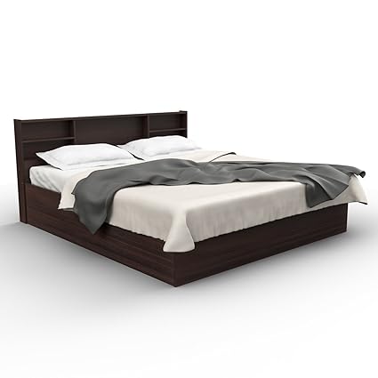 Forzza Jasper King Size Bed (Wenge)