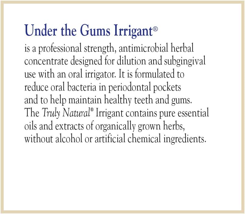Dental Herb Company - Under the Gums Irrigant Concentrate (4 oz.): Health & Personal Care