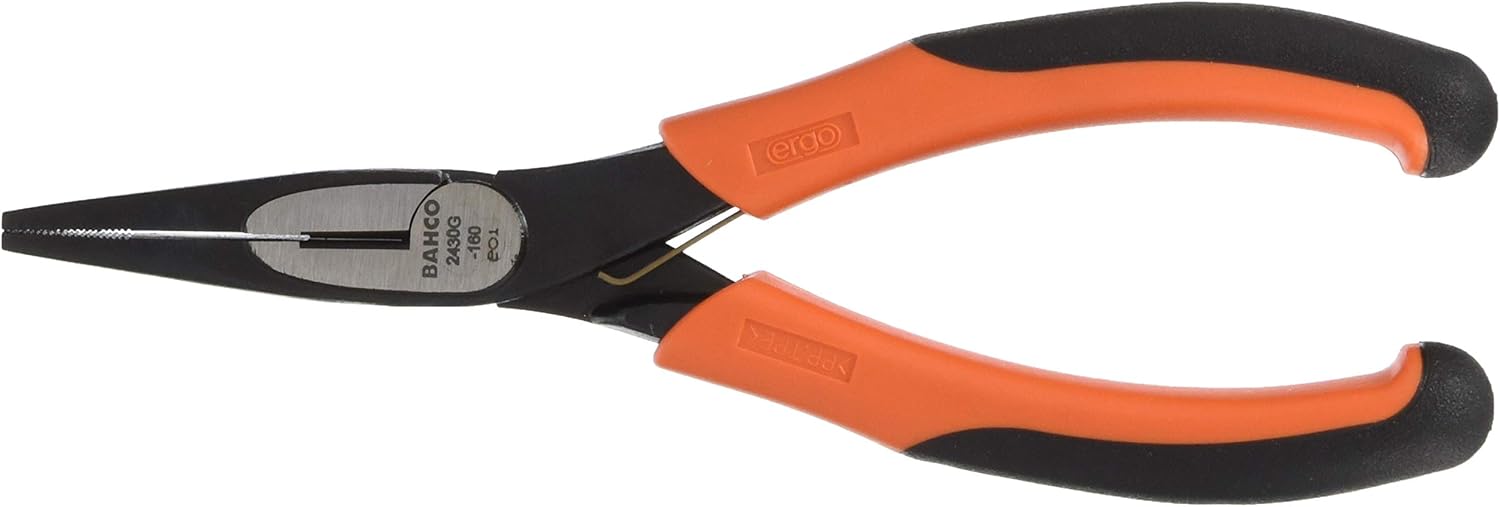 Bahco 2430G160 Long Nose Plier 160MM Amazon.co.uk DIY & Tools
