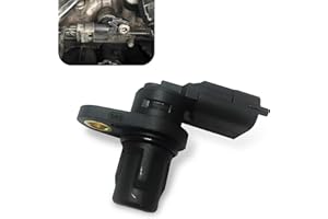 ZEATHERY Car Engine Camshaft Position Sensor, Auto High Temperature Resistant Plug Play Perfect Fit Original Replacement OEM No. #F01R00B003, Suitable for Most Cars (Black)