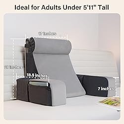 Vekkia Reading Pillows for Sitting in Bed