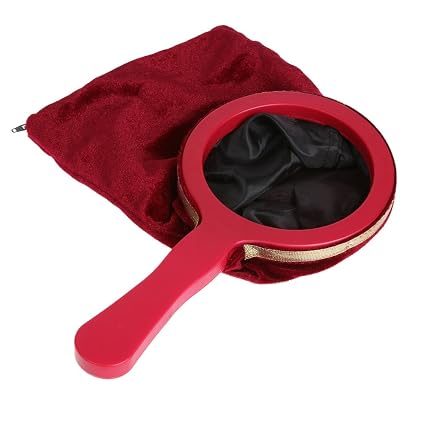 Crazy-Store Plastic Large Empty Bag Magic Props Universal Bags Trick Gift (Red)