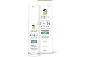 KaLaya Pain Relief Spray with Cannabis Sativa Seed Oil - Fast Acting & Quick Drying Spray That Relieves Aches and Pains Assoc