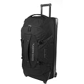 Eddie Bauer Expedition Rolling Duffel Bag with Wheels - Black, 34" | Check-In Size, Rugged Durable Construction, Wheeled Travel Duffel for Flights, Road Trips and Weekend Getaways