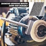 Mousyee 2 Pcs Heavy Duty Diamond Grinding Wheel Dresser Flat T-Shape Truing view 4