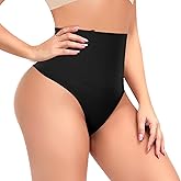 Werena Thong Shapewear for Women Tummy Control Seamless High Waist Body Shaper Underwear Shaping Panties