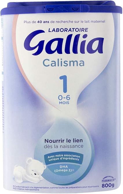 Gallia Calisma 1 Lait En Poudre 0 6 Mois 800g Gallia Amazon Fr Bebes Puericulture