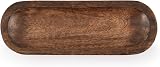 Kaizen Casa Handmade Wood Incense Burner Modern Home Decor 27.94x10.16cm view 3