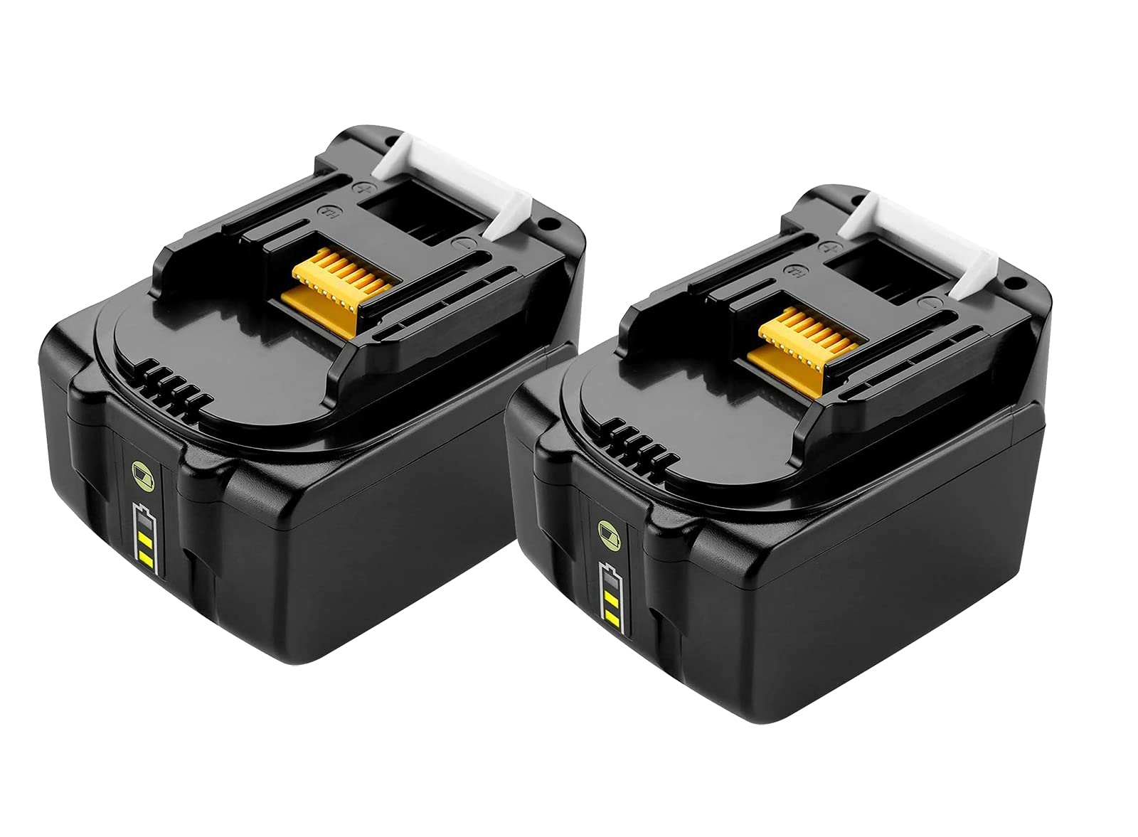 2 X 5.0Ah 5000mAh 14.4V BL1450 BL1430 BL1420 BL1415 Battery Replacement for Makita 196388-5 194558-0 194559-8 194066-1 194065-3 195444-8 HP347DWE DJV141RM1J BDF343RHJ 8281DWAE HP347DWEX3 DTD134RMJ