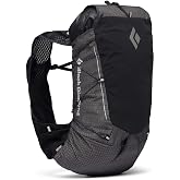 Black Diamond Unisex Distance 22-Liter Light &amp; Fast Backpack for Trail Running, Black, Medium