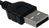 SYSTEM-S USB 2.0 Cable USB-A to Mini-B 8 Pin 180cm Data Sync Charger Cord view 3