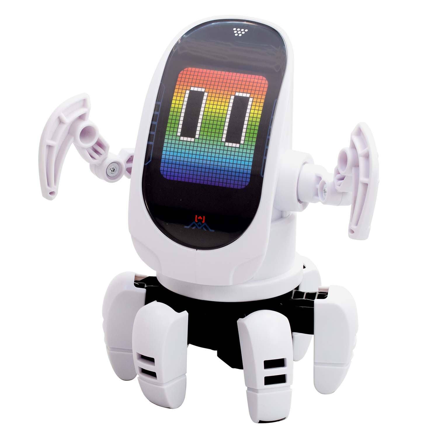 SilverLit YCOO Octobot - Interactive Kids Robot Toy with 6 Legs, LED Face, 15 Programmable Steps, 360° Movement, Light & Music Show, Perfect Educational Gift for Kids, Suitable for Ages 5+