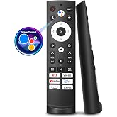 Only for Hisense Google Smart TV Voice Remote Replacement 4K QLED UHD Mini-LED Quantum ULED Series Remotes Control - 1 Year Warranty