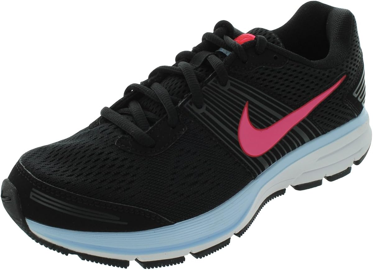 Amazon.com | Nike Kids's NIKE AIR PEGASUS+ 29 (GS) RUNNING SHOES 7 Kids US (BLACK/DYNAMIC PINK 