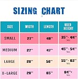 SZSMART Sensory Body Sock for Kids 56x28 Full-Body Wrap Red L/140-160cm view 5