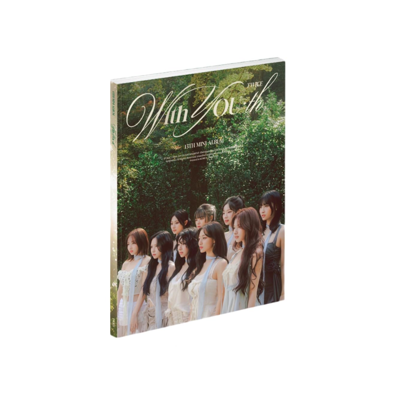 TWICE 13th Mini Album "With YOU-th" (Blast Version) – Includes Folded Poster & Random Photocard Set - View #2