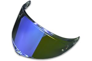 StableNeino Motorcycle Helmet Visor Compatible with AGV K6/K6S (Aurora Blue)