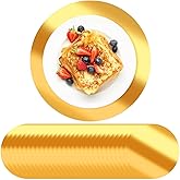 Vumdua 100 PCS Paper Gold Placemats, 13" Disposable Paper Placemats Decorative Gold Charger Round Dining Place Mats for Wedding Birthday Holiday Party Table Decoration