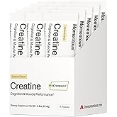 Momentous Creatine Lemon Monohydrate Powder - Creapure Creatine Powder - Supports Strength, Lean Muscle, & Recovery for Men & Women - NSF Certified for Sport - 6.49 g per Serving - 15 Servings