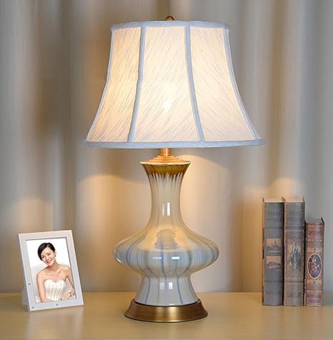 Liuwufeng Ceramic Table Lamps Bedroom Bedside Lights