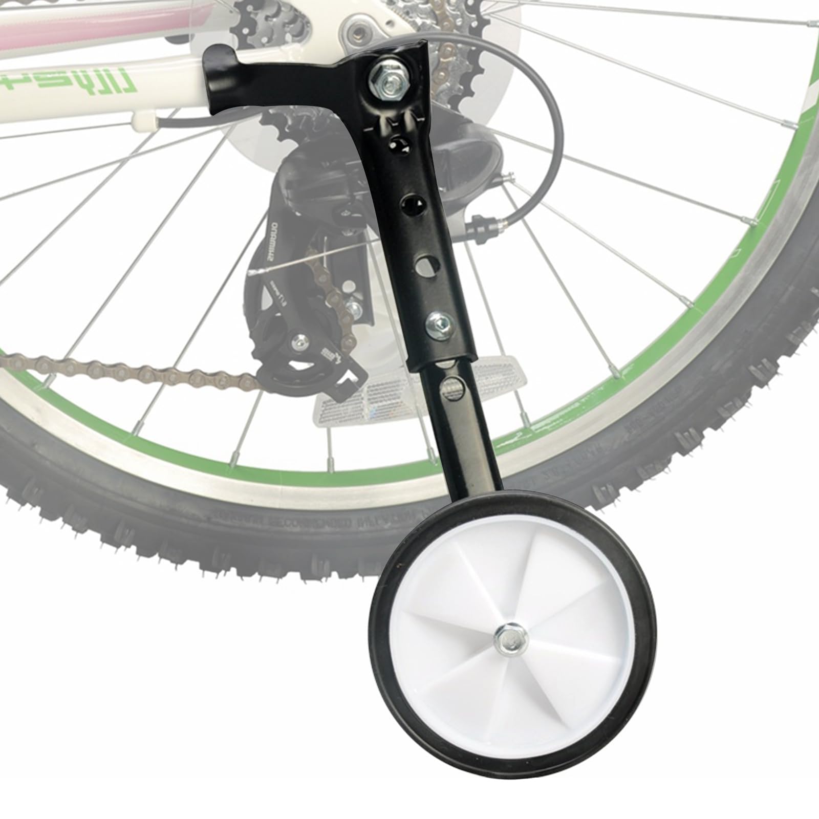 Stabilisers for Childs Bike, 2 Pack Training Wheels for Kids Bike Stabilisers for Kids Bicycle 18 20 22 Inch Variable Speed