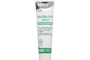 VETIQ Nutri-VIT Plus Vitamin Supplement Paste for Dogs & Puppies, Helps to Provide Extra Energy & Nutrition for Poor Eaters a