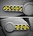 Pair of PULL TO EJECT Seat Handle JEEP Wrangler Vinyl Decal Sticker Set JK TJ CJ