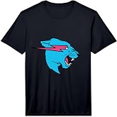 Mr Beast Panther Head Performance T-Shirt