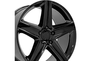 OE Wheels LLC 20 inch Rim Fits Jeep Grand Cherokee Wheel JP06 20x9 Black Wheel Hollander 9082