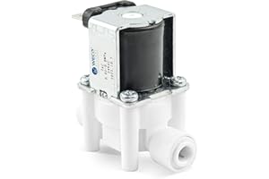 WECO FILTERS CHANGING THE COURSE OF WATER PURIFICATION WECO 24V AC Normally Closed Solenoid Valve for Water Filters with Quick Connect/Disconnect Fittings (1/4" Fittings)