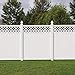 Outdoor Essentials Vinyl Gothic Fence Post Cap (White), 4 in. x 4 in.