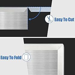 Clear Rubber Edge Trim, Self-Adhesive Rubber Edge