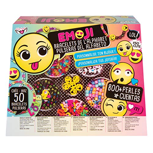 Fashion Angels Emoji Alphabet Bracelets Kit Craft, Multi Pricepulse