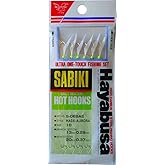 Hayabusa S-068AE-10 Sabiki Fishing Hook, White