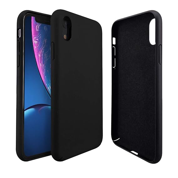 Molzar Slim Fit Series Iphone Xr Case Matte Finish Grip Hard Plastic Pc Soft Microfiber Cloth Lining Cushion Compatible With Apple Iphone Xr